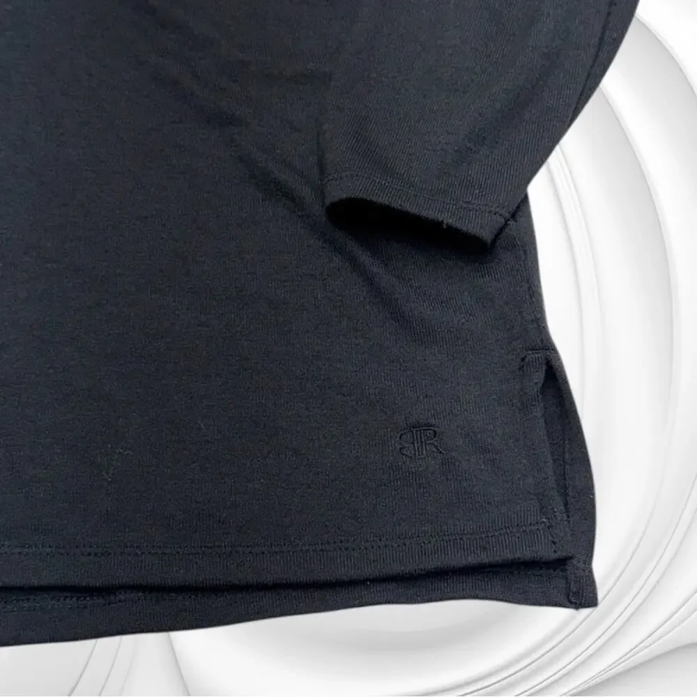 BANANA REPUBLIC Men’s XL Black Lightweight V Neck Sweater